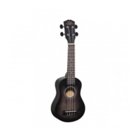 Maui Soprano Ukulele MHW-BK (Black)