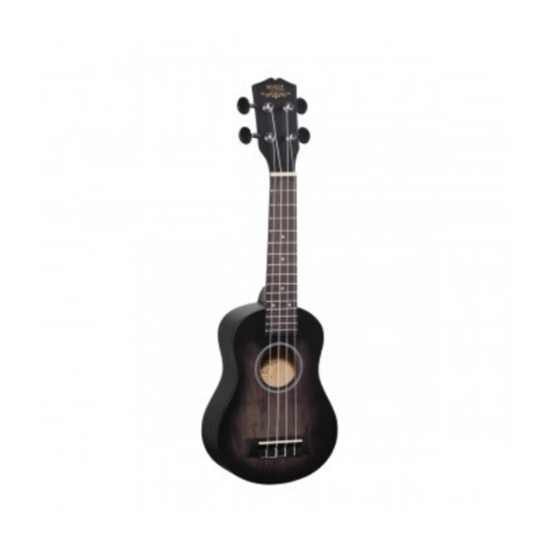 MAUI Maui Soprano Ukulele MHW-BK (Black)