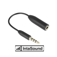 SR-UC201 Cable F TRS-M TRRS. 3.5mm Female TRS Microphone Adapter Cable to 3.5mm Male TRRS for iPhone, iPad, and Android Smartphones and Tablets