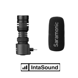 Saramonic SMARTMIC+ DI Smartphone Mic (lightning) with headphone pre amp
