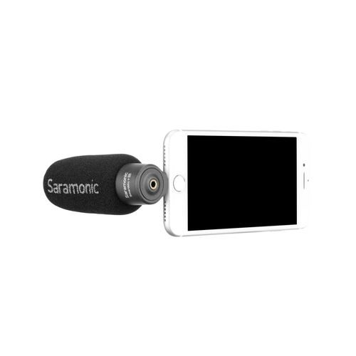 Saramonic SMARTMIC+ DI Smartphone Mic (lightning) with headphone pre amp
