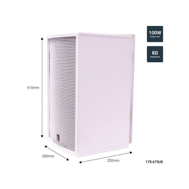 Citronic 8"CS Series Wooden Installation Speakers