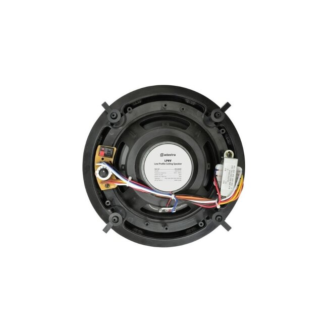 Adastra 8" 2 Way Low Profile 100V Line Ceiling Speakers