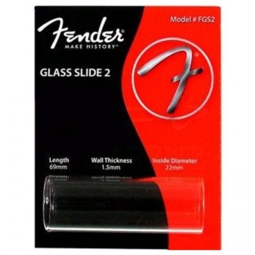 Fender Fender Glass Slide 2, Standard Large (69mm) Fender Fender Glass Slide 2, Standard Large (69mm)