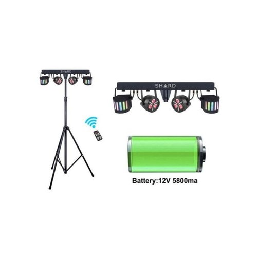 SHARD Shard LED Derby FX Bar with Stand & Remote (Battery Powered) SHARD Shard LED Derby FX Bar with Stand & Remote (Battery Powered)