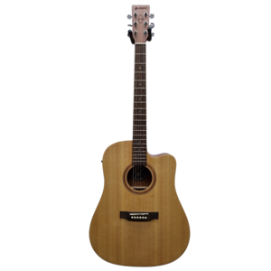 Chord Primero Western Cutaway electro Acoustic Guitar Solid top RRP £299
