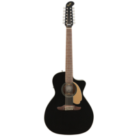 Fender Villager 12-String V3 Electro Acoustic, Jetty Black