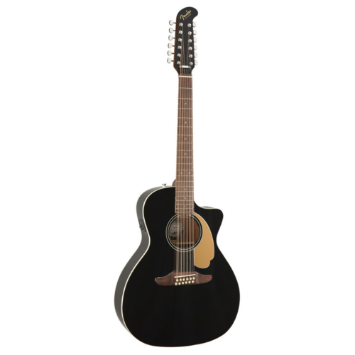 Fender Fender Villager 12-String V3 Electro Acoustic, Jetty Black