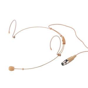 HSE-152/SK slim line headset mic with 3 pin mini xlr