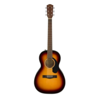 Fender CP-60S Parlor Acoustic, 3 Tone Sunburst