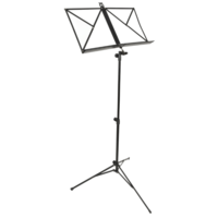 Foldable Sheet Music Stand Black