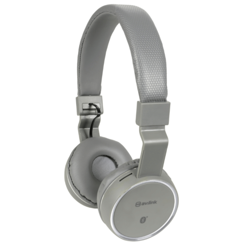 avlink av:link Wireless Bluetooth Headphones Grey