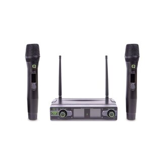 HIRE Hire of: Dual Wireless Microphone System - QWM 1950HH-1