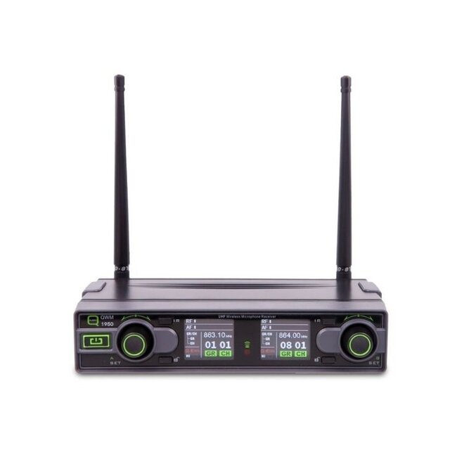 Hire of: Dual Wireless Microphone System - QWM 1950HH-1