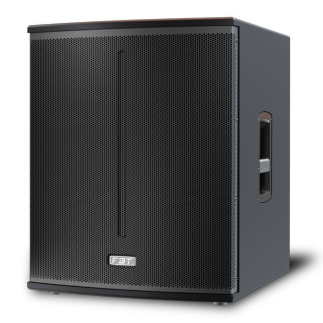 HIRE FBT 18” 1200W Active Subwoofer with leads and pole