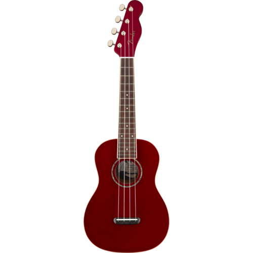 Fender Fender Zuma Classic Concert Uke, Candy Apple Red