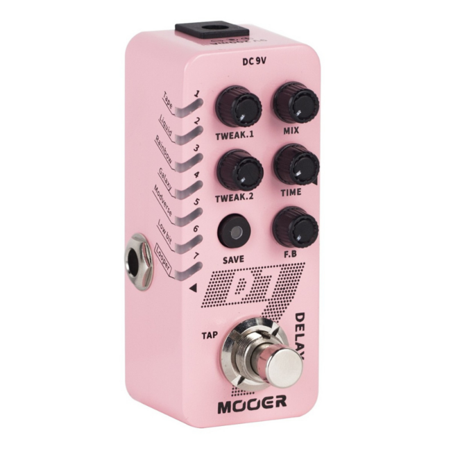 Mooer D7 Digital Delay Micro FX Pedal