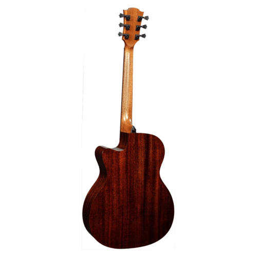Lag Lag GLA T118 ASCE Slim Body Electro Cutaway, Brown Sunburst