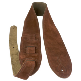 Leathergraft Leathergraft Comfy Rust Deluxe Suade Guitar Strap