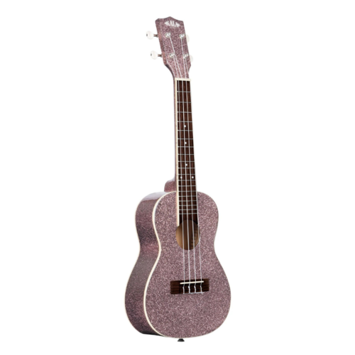 Kala Kala Pink Champagne Sparkle Concert Ukulele