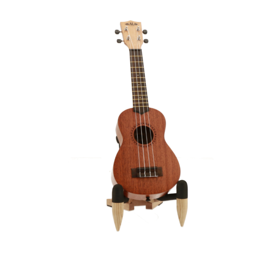 Kala Kala KA-15S-BNDL Satin Mahogany Soprano Ukulele Bundle