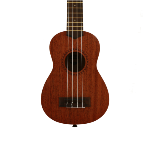 Kala Kala KA-15S-BNDL Satin Mahogany Soprano Ukulele Bundle