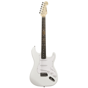 Chord Chord Stratocaster Style CAL63, Arctic White (Rosewood Neck)