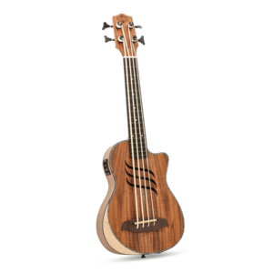 Isuzi Isuzi EUB-K1 Solid Koa Top Electro Ukulele Bass