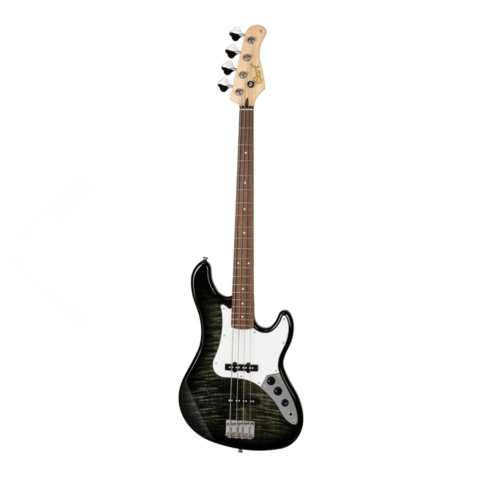 Cort Cort GB24JJ Trans Black Jazz Bass Guitar