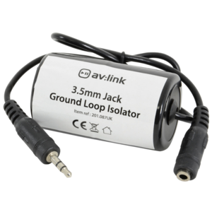 avlink Ground Loop Isolator 3.5mm Jack - 3.5mm Socket