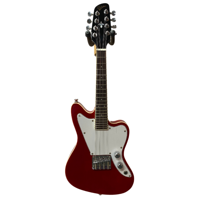 Revelation RJTM-60 Electric Mandolin Cherry Red
