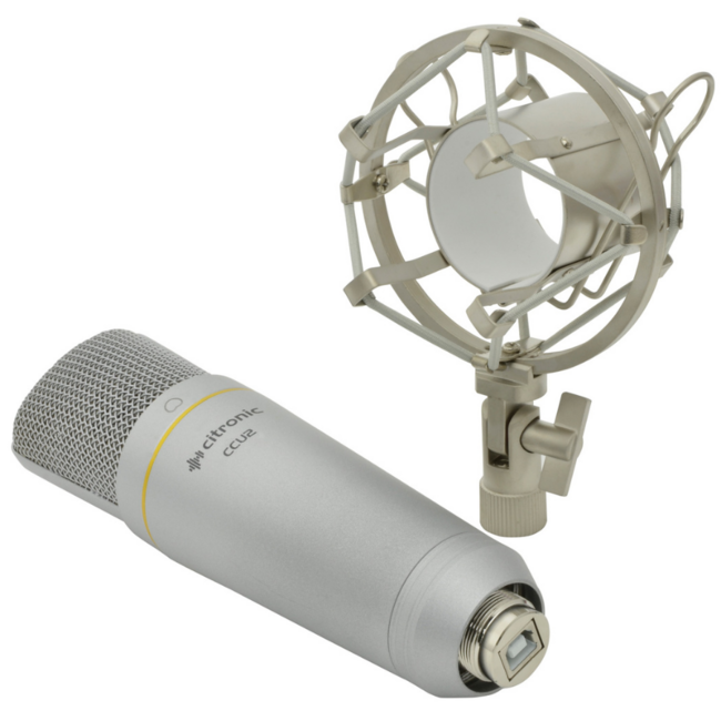 Citronic CCU2 USB Studio Condenser Microphone