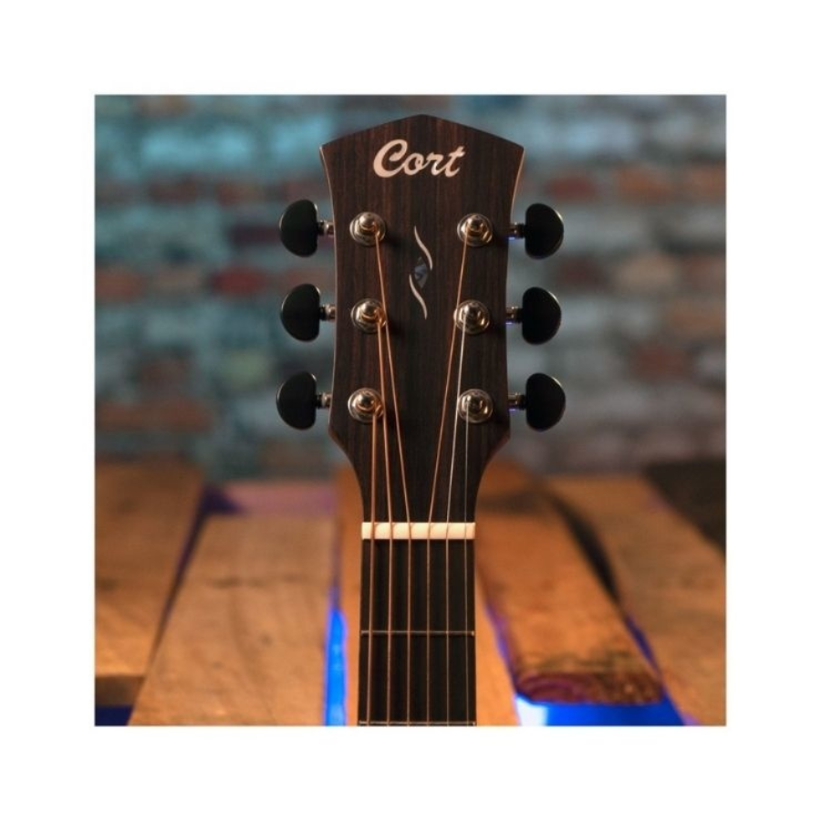 cort black guitar