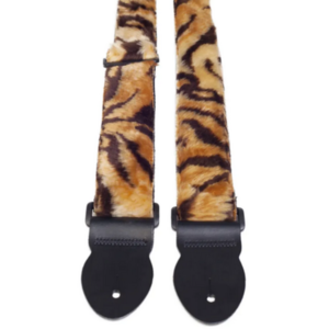 Leathergraft Leathergraft Fun Fur Guitar Strap - Tiger - Extra Long Leathergraft Leathergraft Fun Fur Guitar Strap - Tiger - Extra Long