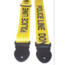 Leathergraft Leathergraft Graphic Guitar Strap - Police Line Yellow - Extra Long