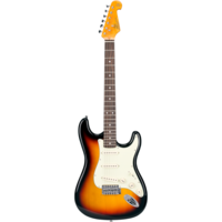 SX SST62 Stratocaster 3 Colour Sunburst