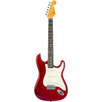 SX SST62 Stratocaster Candy Apple Red