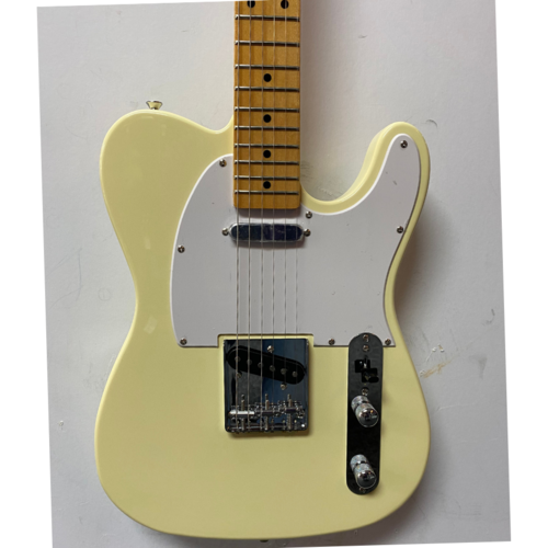 SX SX Telecaster Vintage White Electric Guitar