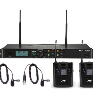 JTS RU-901G3Du + 2 x RU-G3TB Dual radio mic system 823-865MHz