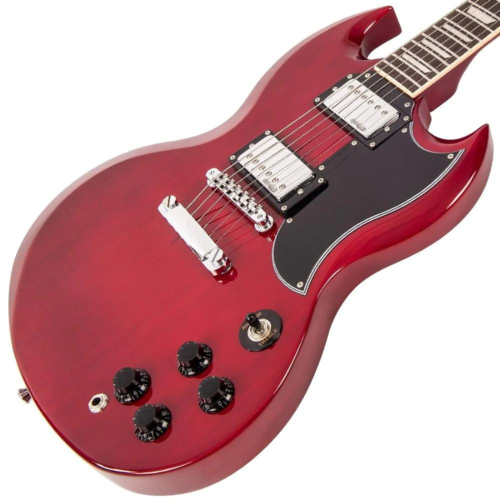 VINTAGE Vintage VS6 Electric Guitar Cherry Red