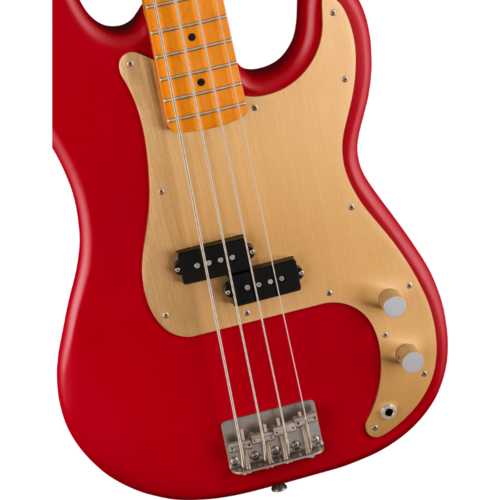 Squier by Fender Squier 40th Anniversary Precision Bass Satin Dakota Red