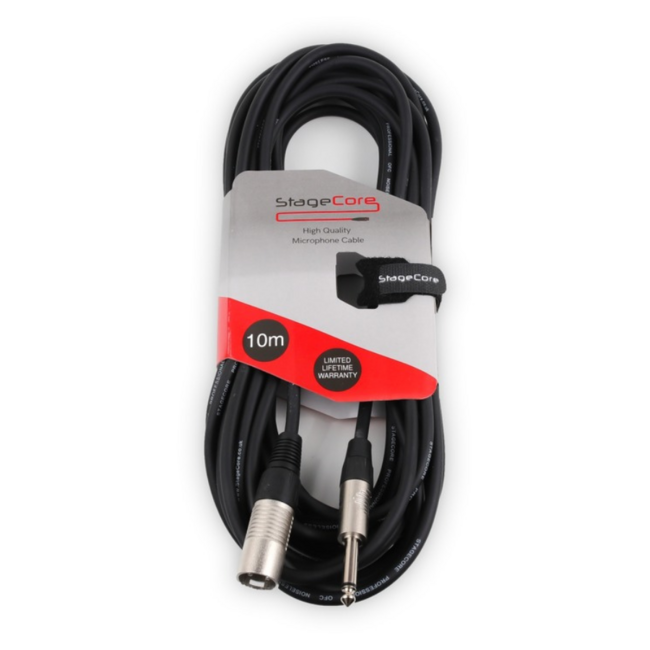 Stagecore 6.3 Mono Jack to Male XLR