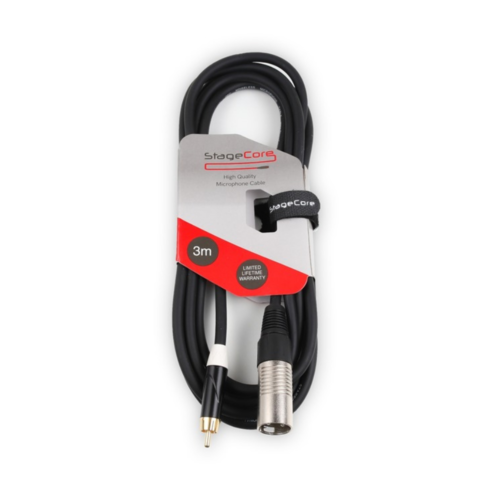 STAGECORE Stagecore Single RCA to Male XLR