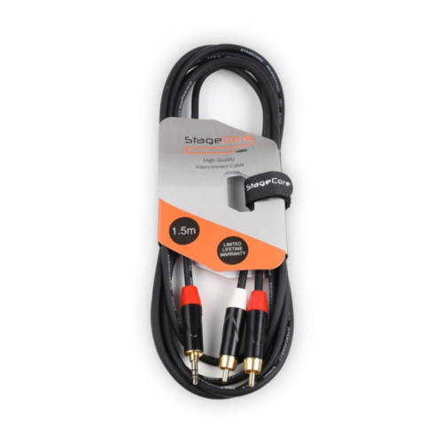 STAGECORE Stagecore RCA to 3.5mm Stereo Jack STAGECORE Stagecore RCA to 3.5mm Stereo Jack