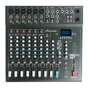 HIRE Hire of: 10 Channel Mixer with FX & MP3 player and built-in Bluetooth