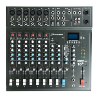 HIRE Hire of: 10 Channel Mixer with FX & MP3 player and built-in Bluetooth