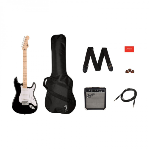 Squier Squier Sonic Stratocaster Pack, Black