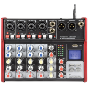 citronic Citronic CSM-6 Mixer with USB Player & Bluetooth