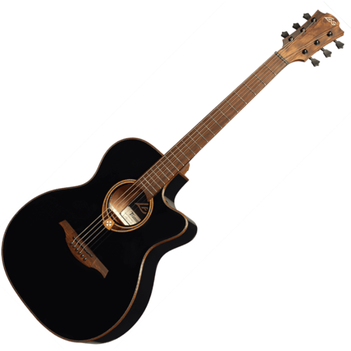 Lag Lag GLA T118 ASCE Electro Cutaway EQ Slim Black