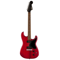 Squier Paranormal Strat-O-Sonic Crimson Red Transparent